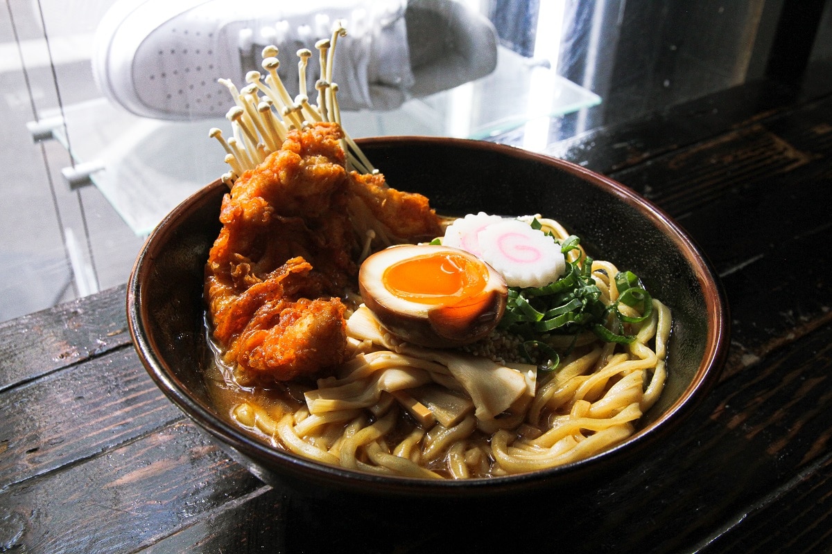 Fried chicken ramen from Butter for the Butter Ramen Club Tour