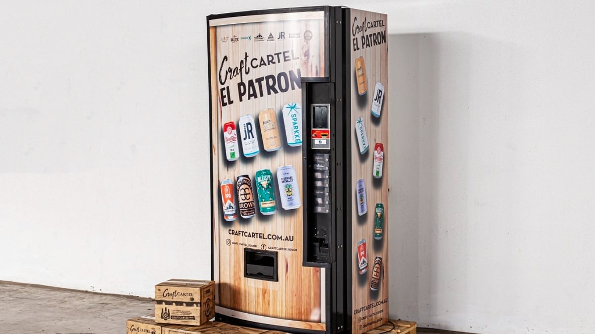 craft beer vending machine