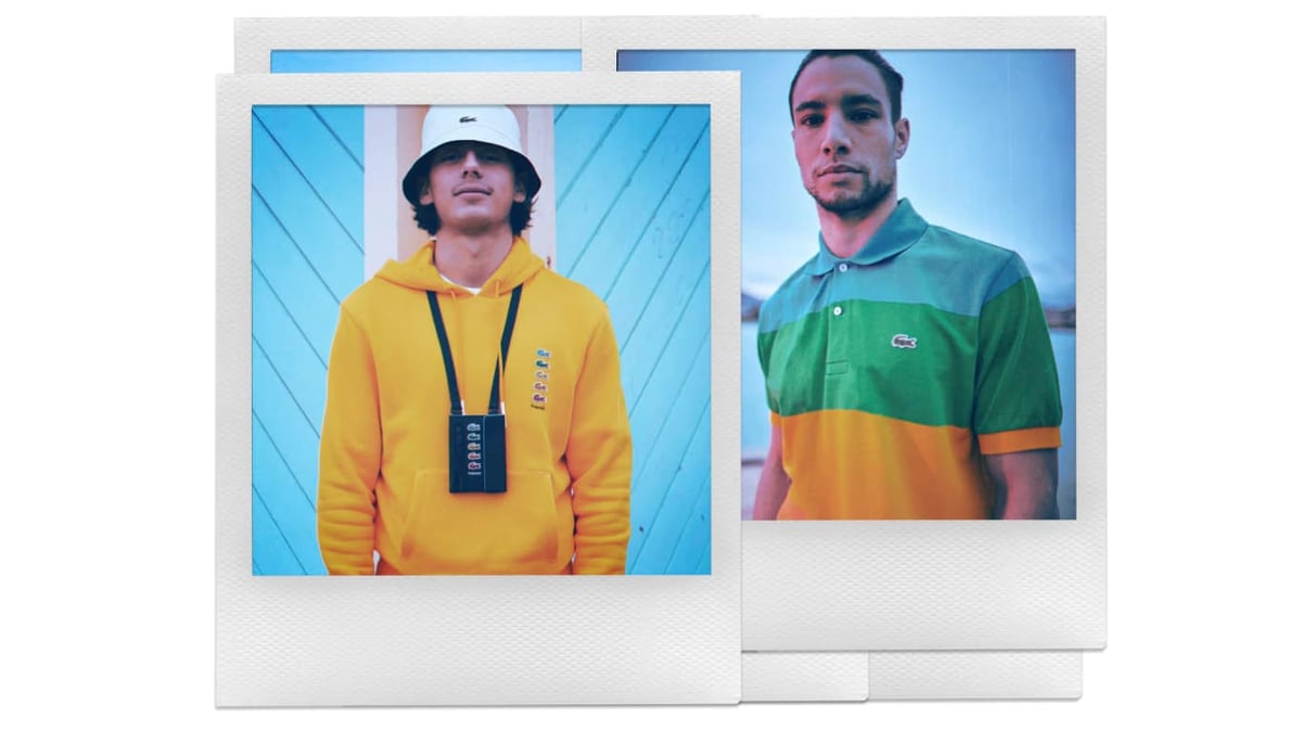 lacoste polaroid