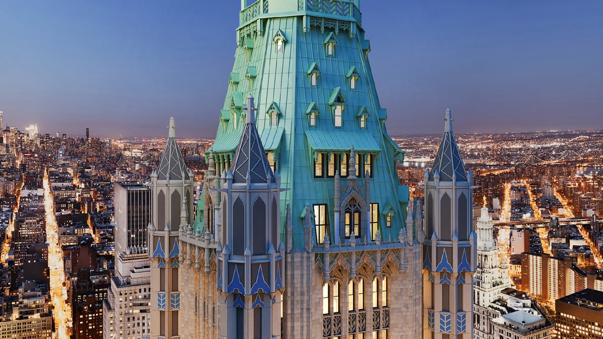 Inside New York’s $130 Million ‘Castle In The Sky’ Penthouse