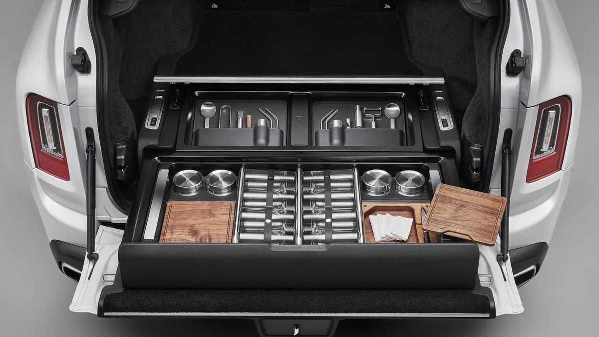 The Rolls-Royce Cullinan Recreation Module Is Peak Bespoke Luxury