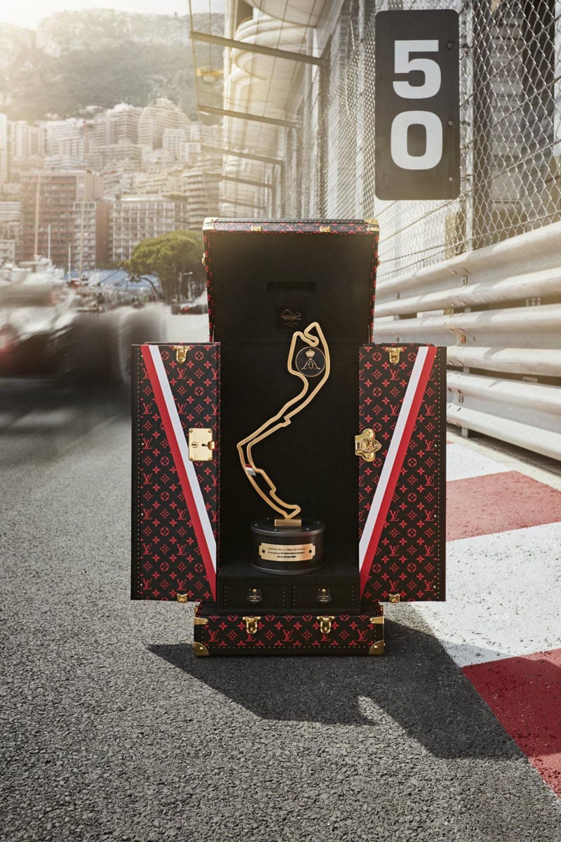 Louis Vuitton Monaco Grand Prix Trophy Trunk Lewis Hamilton