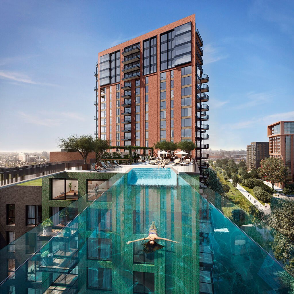 Sky Pool Embassy Gardens London 115 Foot