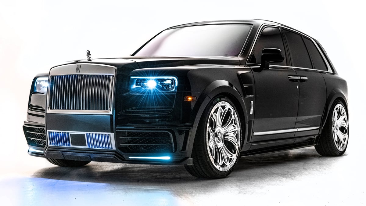 Drake Rolls Royce Cullinan Chrome Hearts