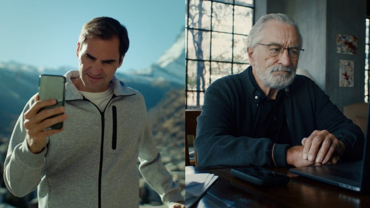 Roger Federer Robert De Niro 'Fuck You' Swiss Tourism Ad