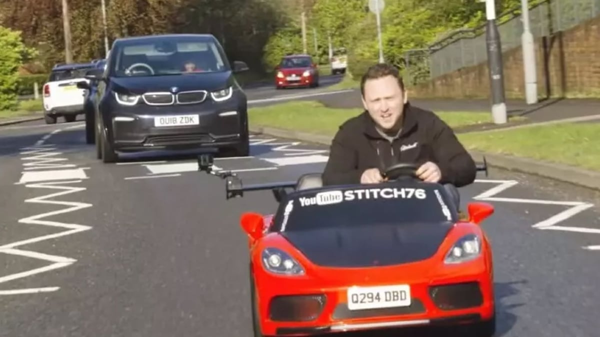 Car Throttle Test Drives World's First Road Legal Kids' Car