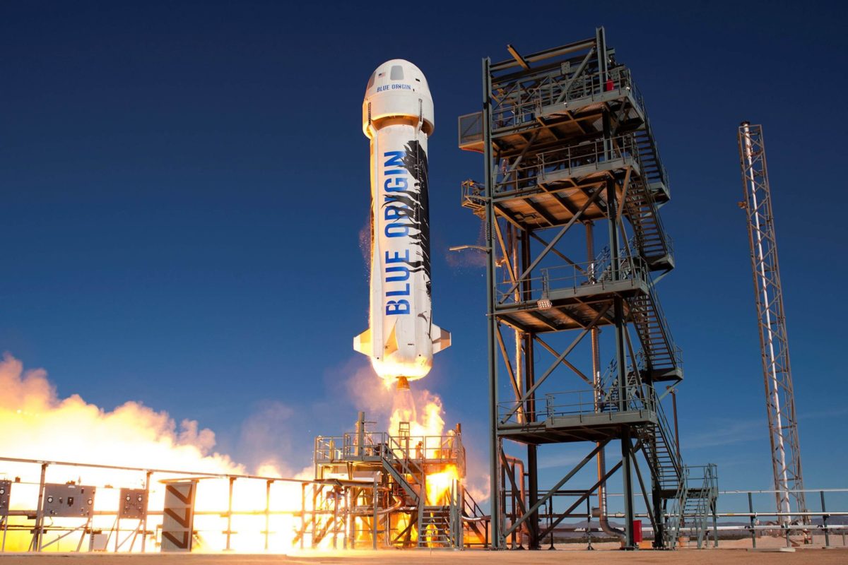 Blue Origin launches auction for a seat on board first human space flight