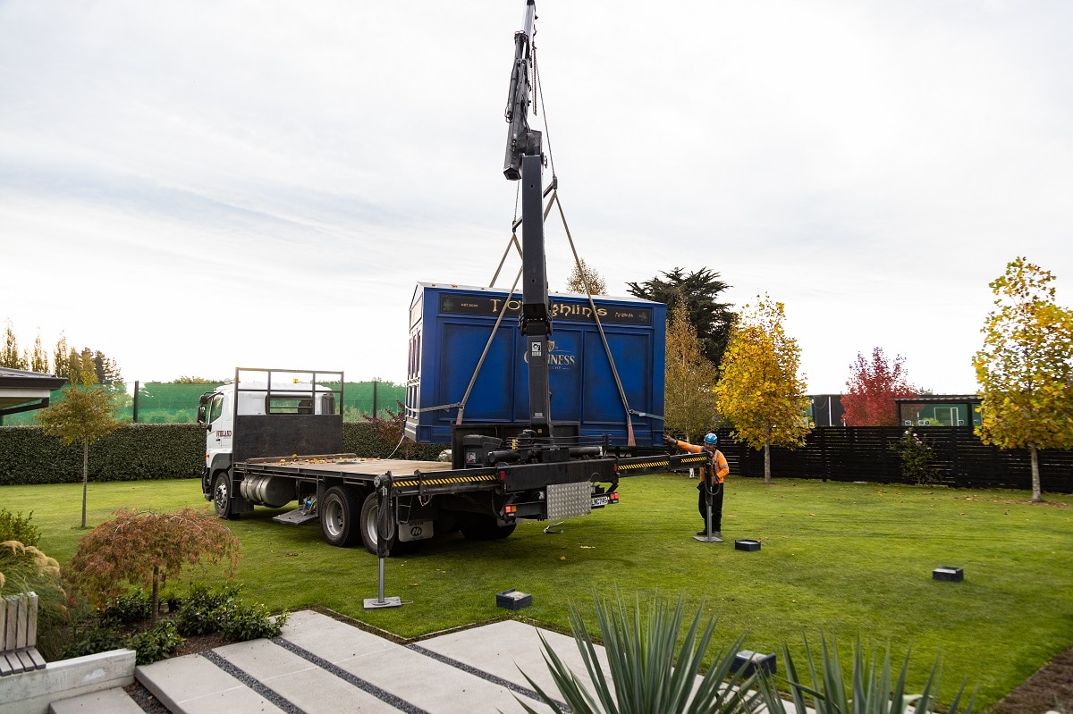 My Little Pub being shipped