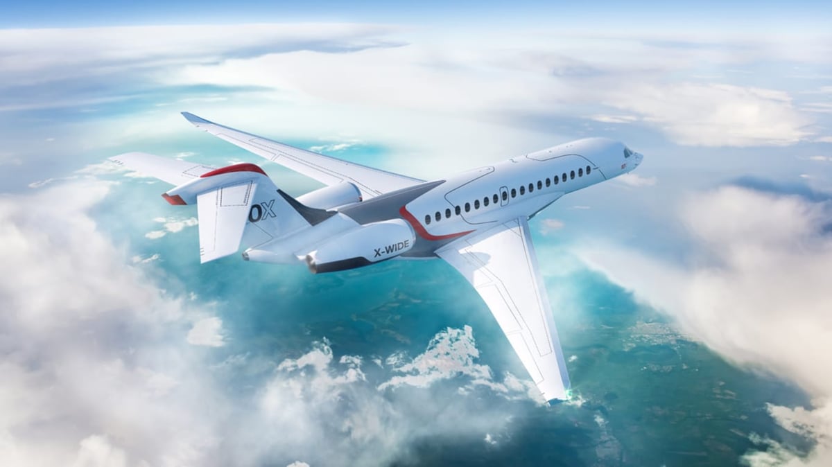 Dassault’s Falcon 10X Is A Long-Range Sky Hotel