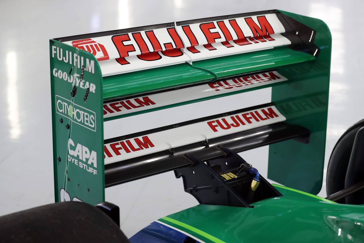 Michael Schumacher First F1 Car - Jordan 191 Ford Cosworth HB