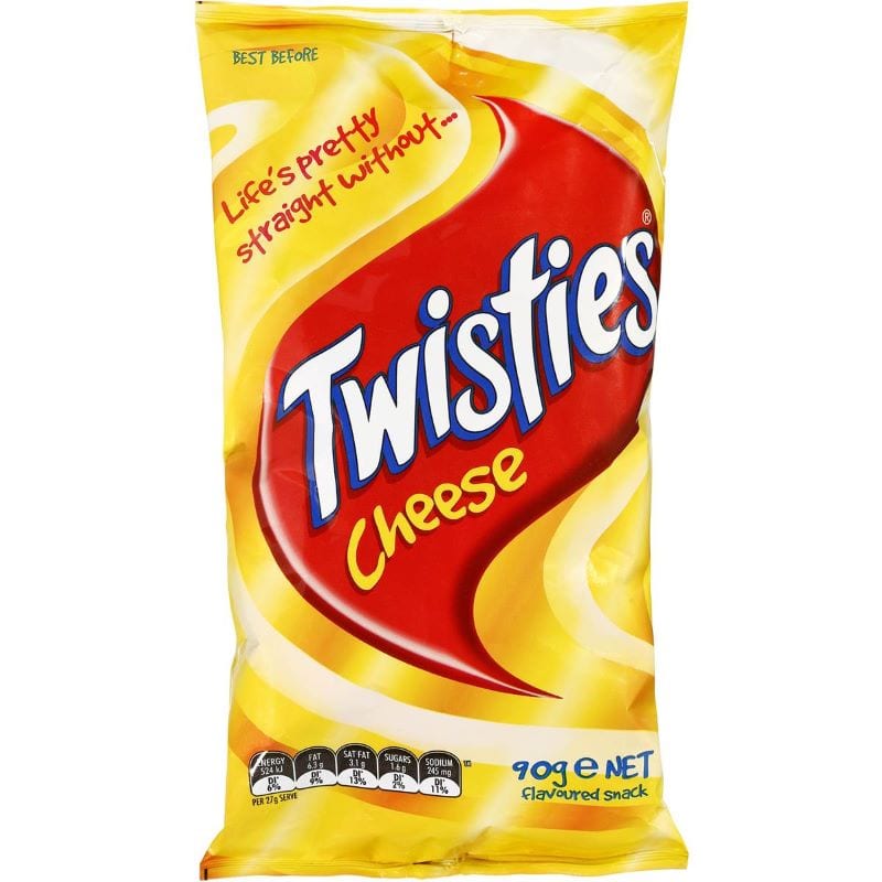 90s snacks australia - twisties