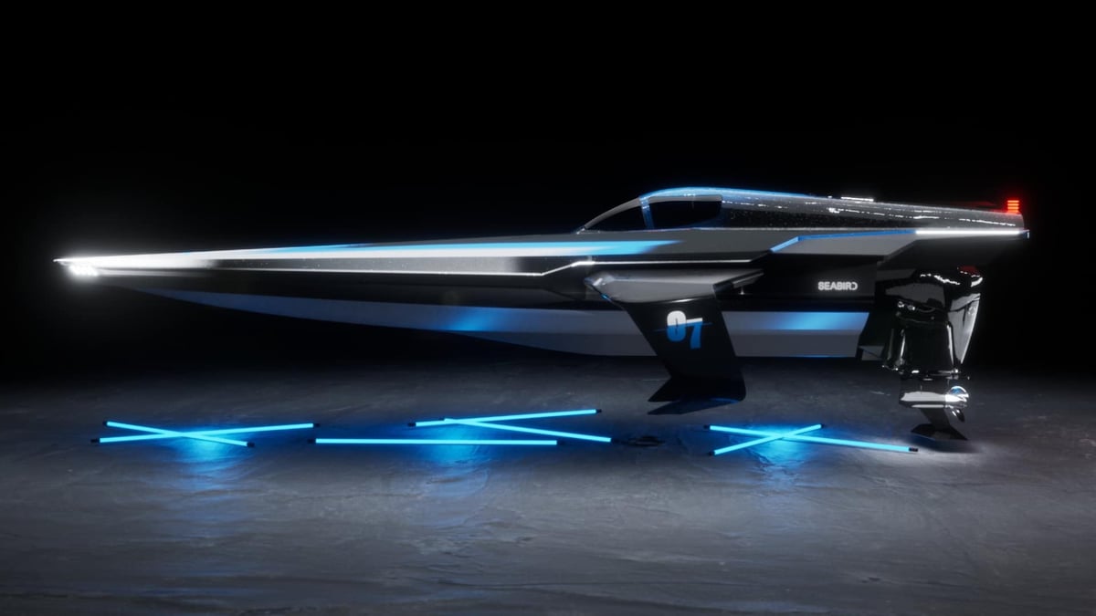 E1 Electric Powerboat Championship Series Reveals The RaceBird