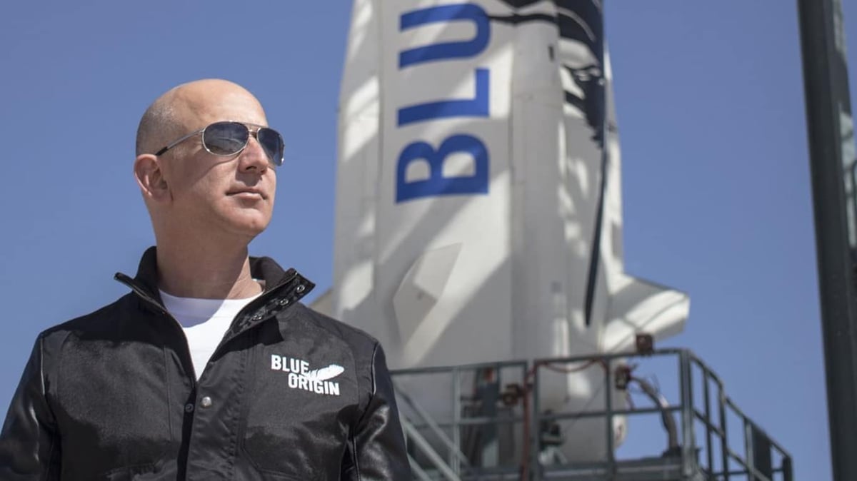 Jeff Bezos Space Blue Origin New Shepard