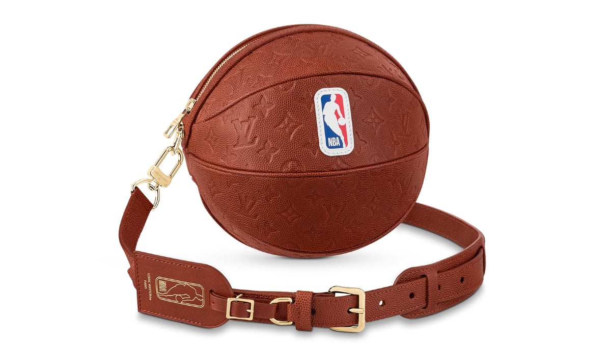 Louis Vuitton x NBA’s $5,650 ‘Ball In Basket Bag’ Is A Versatile Flex