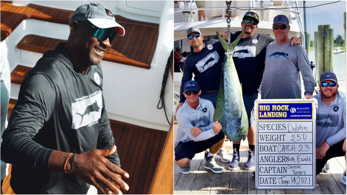 Michael Jordan Takes The Lead In $4.5 Million Fishing Tournament