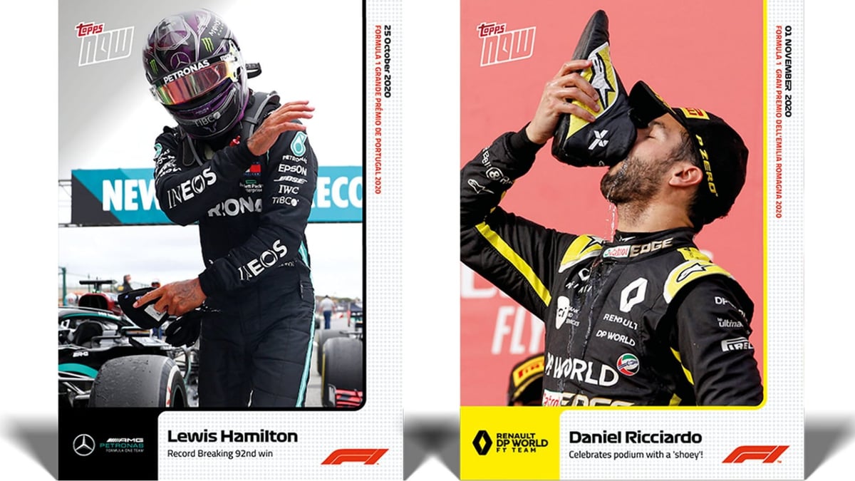 eBay Reveals The Most Expensive Formula 1 Trading Cards Sold