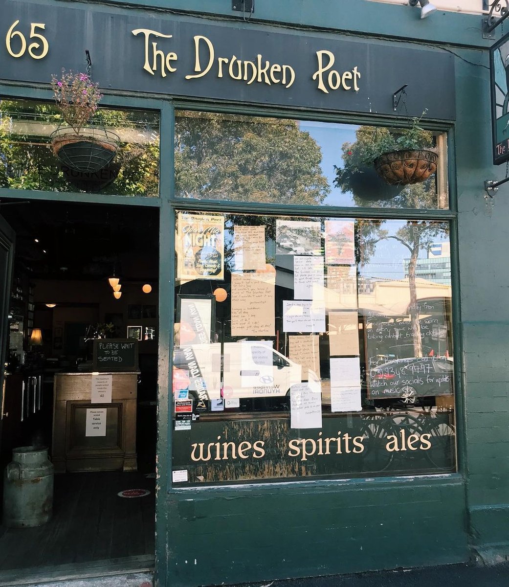 melbourne pubs the drunken poet