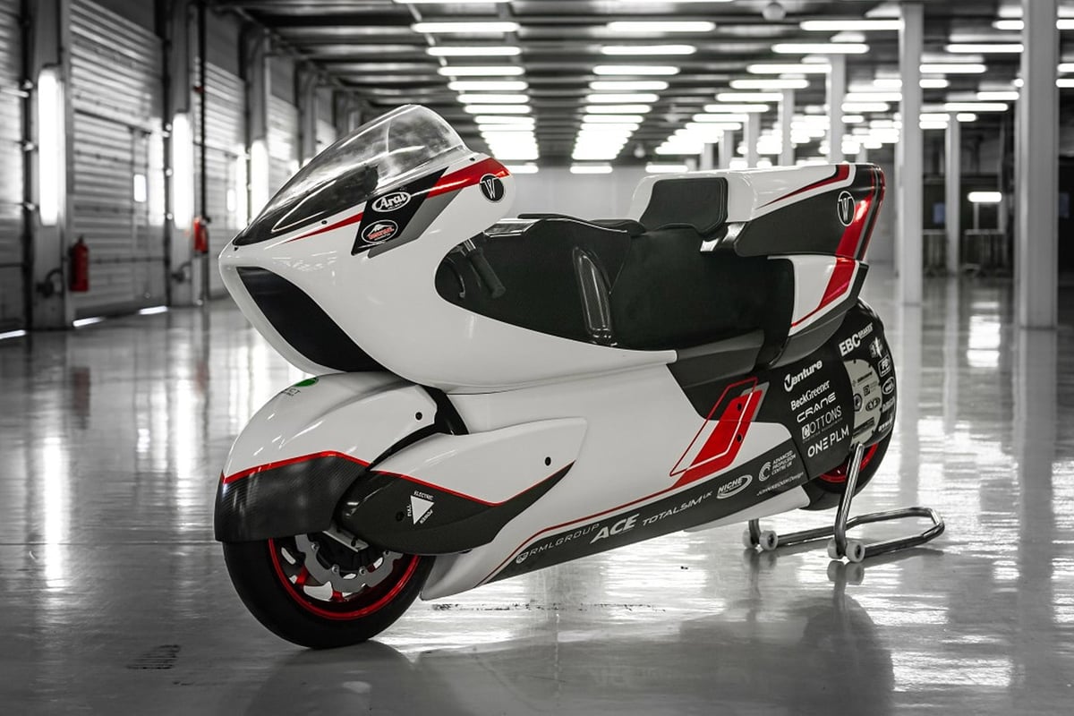 world's fastest motorcycle - White Motorcycle Concept WMC 250EV 