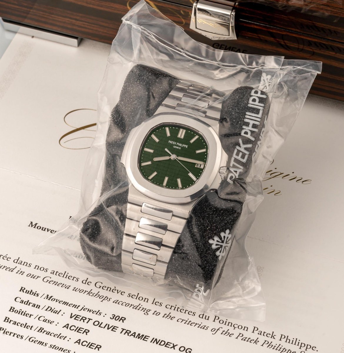 Patek Philippe 5711 auction