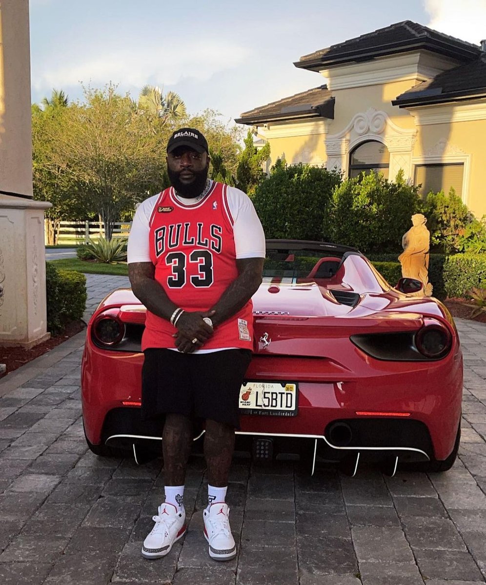 rick ross car collection no driver's license