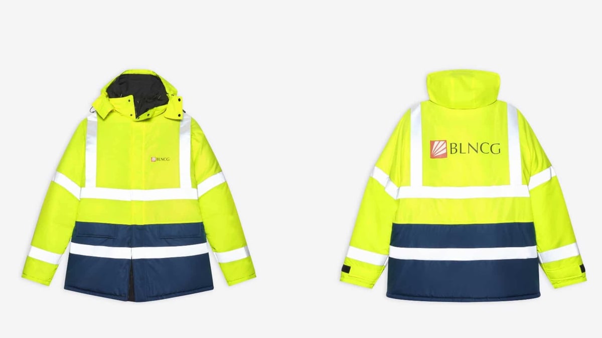 Balenciaga Reversible Parker Tradie Hi Vis Jacket