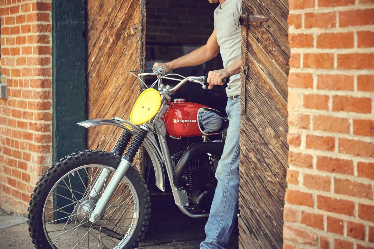 Steve McQueen's motorcycle