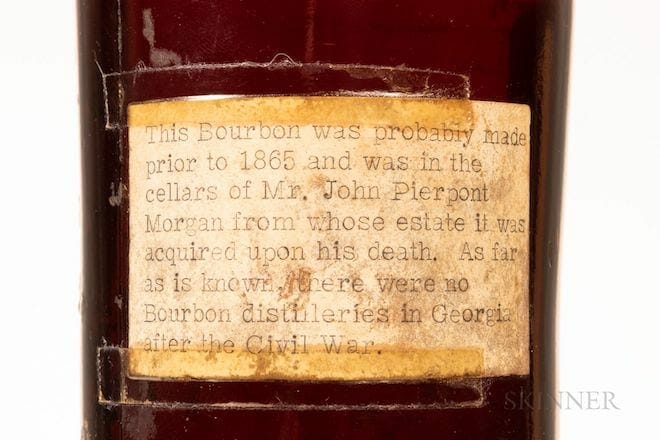 worlds oldest whiskey label
