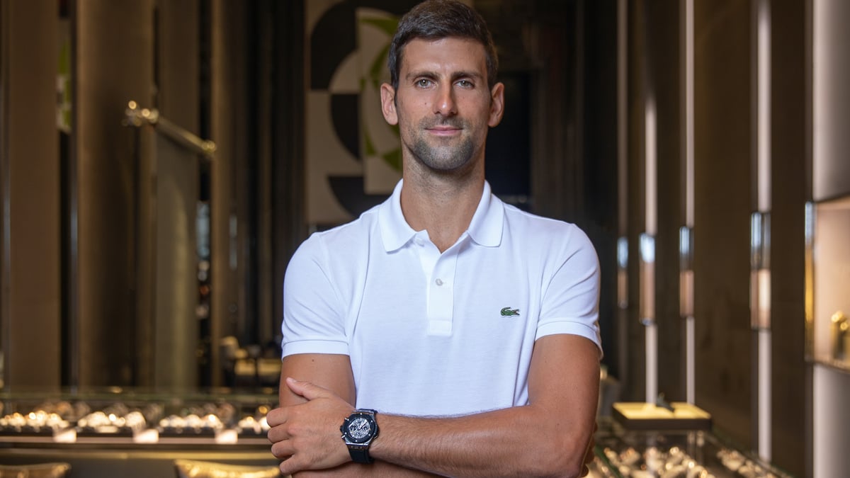 Novak Djokovic Is Now A Hublot Ambassador