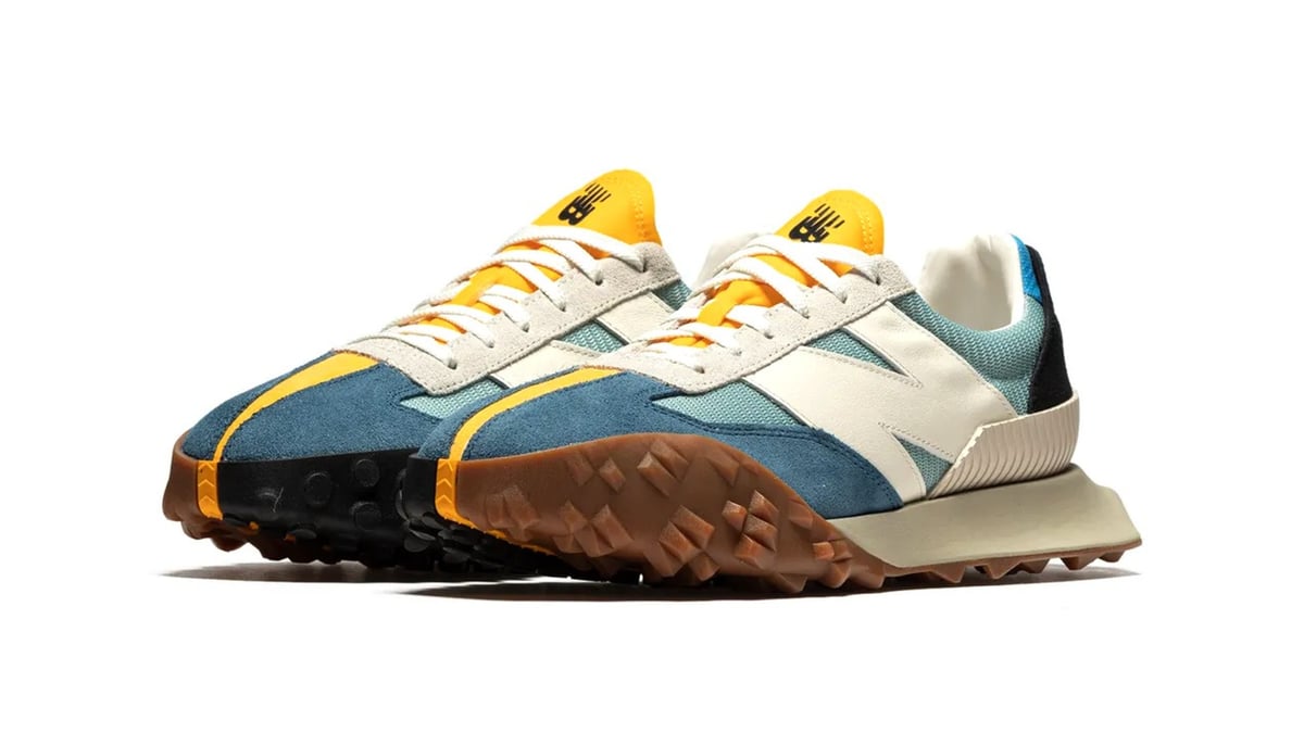 New Balance Drops Spring Ready XC-72 Sneaker In Blue & Yellow
