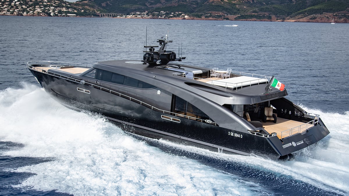 Roberto Cavalli Superyacht Freedom Batman