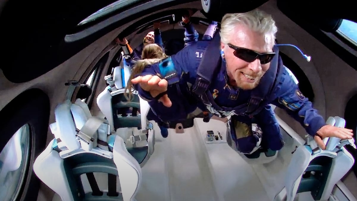 Sir Richard Branson Virgin Galactic ticket price