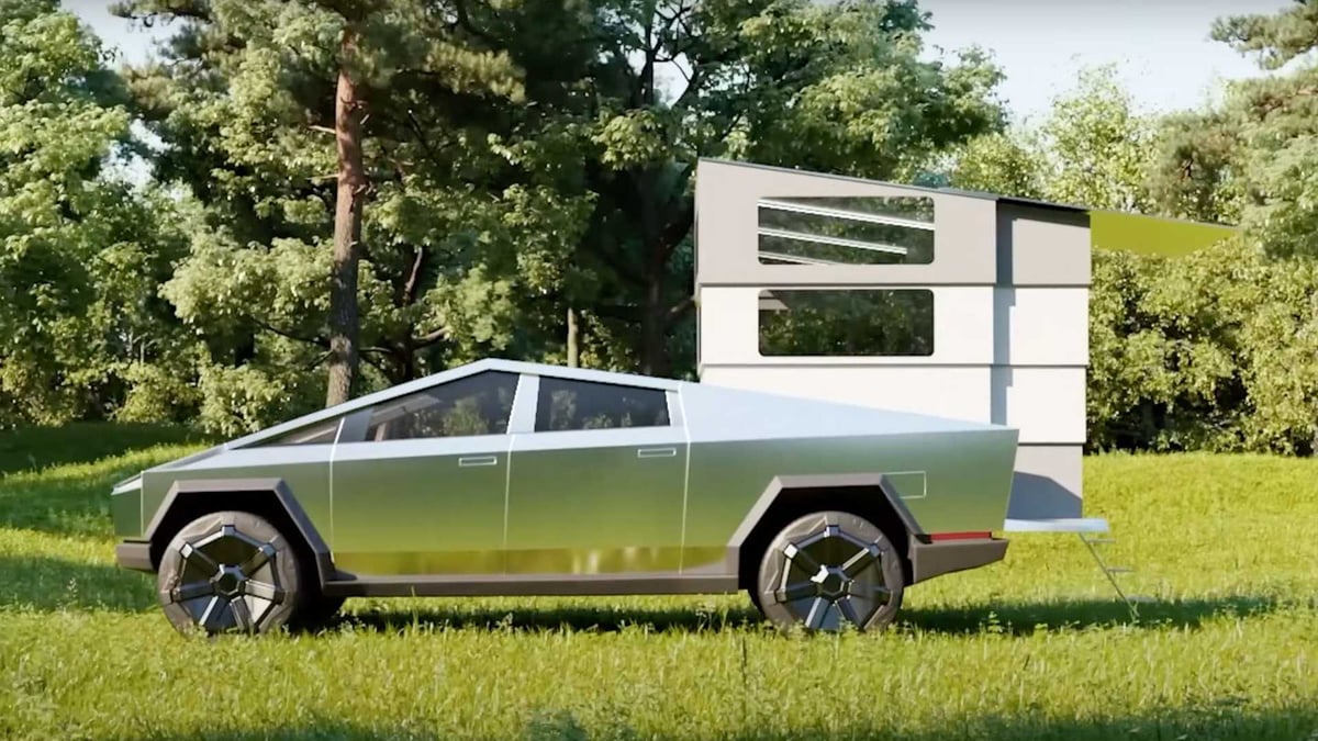 This $69,000 Tesla Cybertruck Fold-Out Bed Is Perfect For The Post-Apocalyptic Camper