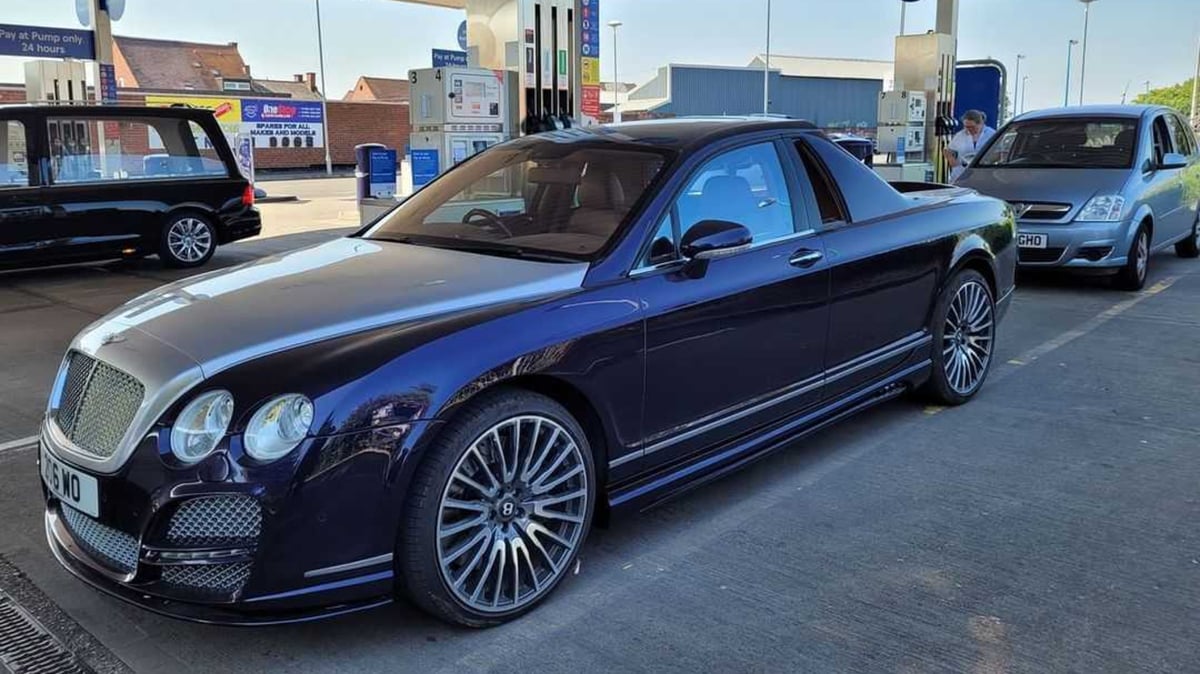 Jesus Christ… Someone Actually Built A Bentley Flying Spur Ute