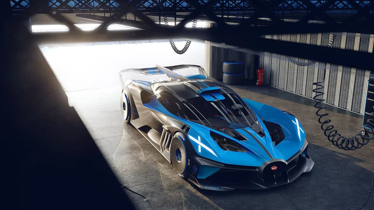 Bugatti Bolide 1,578-HP Track Only Hypercar Production