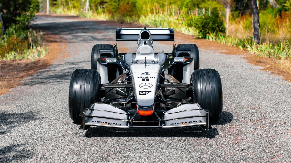 Kimi Raikkonen McLaren MP4-17 Sotheby's