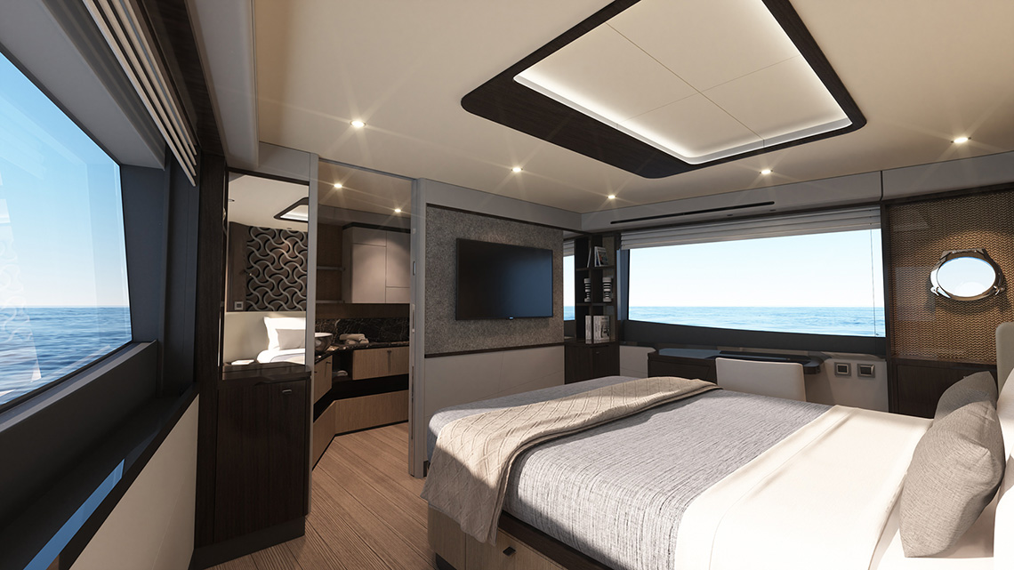 Absolute 60 Fly Owners Cabin