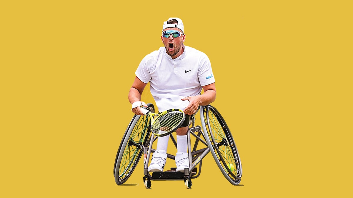 Dylan Alcott Golden Slam 2021 US Open