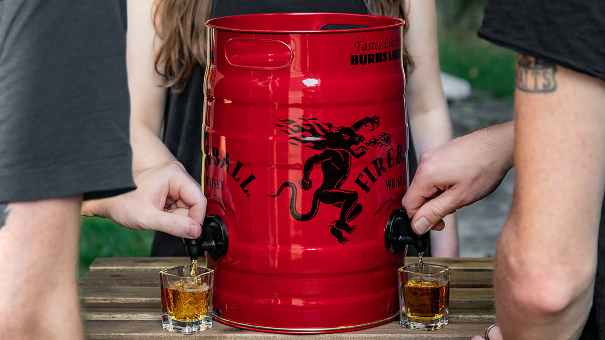 Fireball Whisky Unleashes 5-Litre Keg To Delete Your Dignity