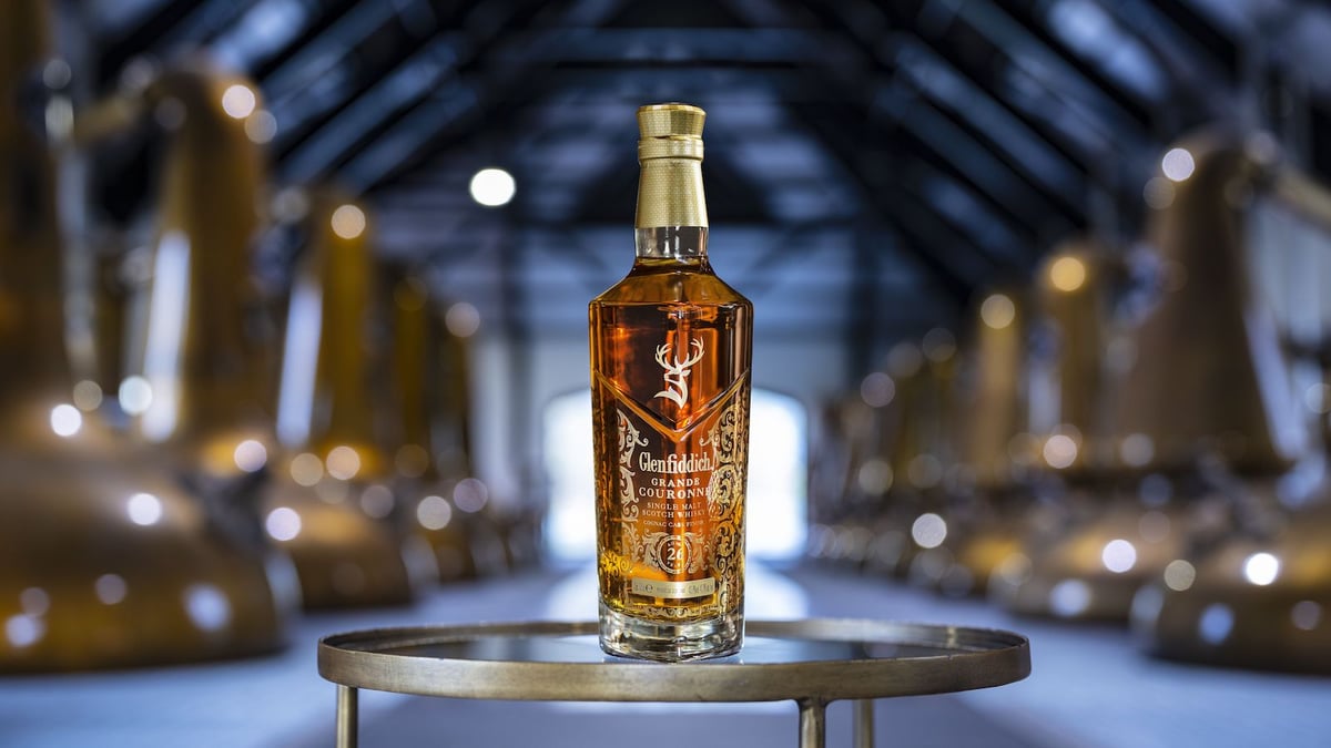 Glenfiddich Grand Couronne Is A Rare 26-Year-Old Single Malt Finished In Cognac Casks