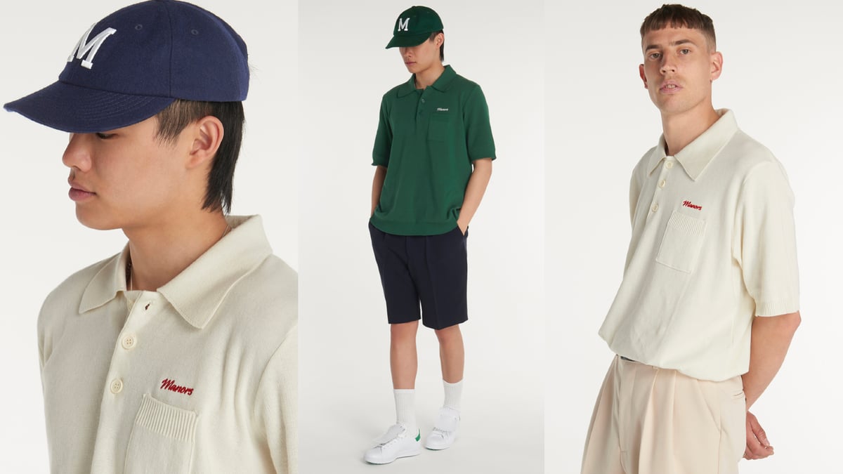 London-Based Manors Golf Celebrates The Past With Retro-Inspired Collection