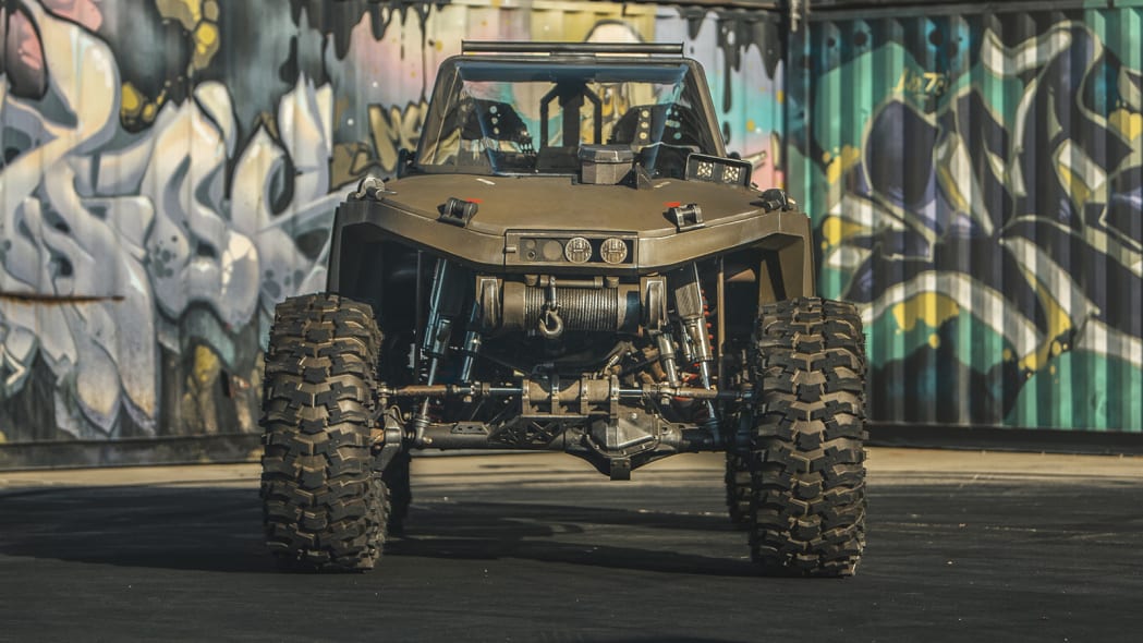 Ken Block Hoonigan Industries Halo Infinite Real-Life Warthog M12 assault vehicle