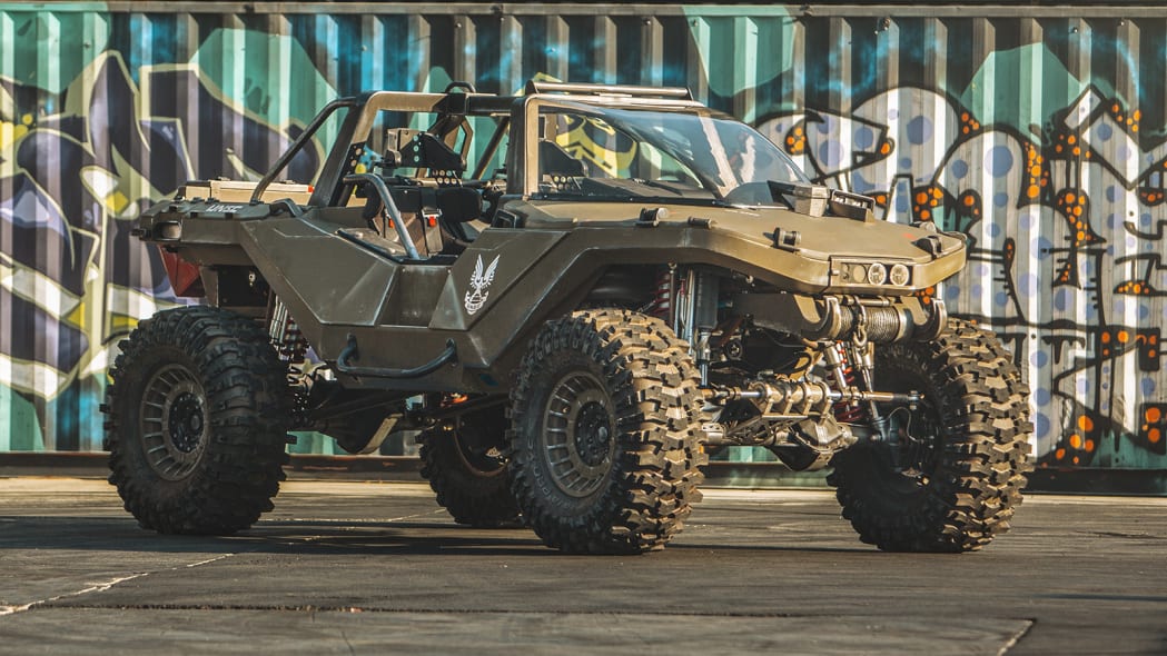 Ken Block Hoonigan Industries Halo Infinite Real-Life Warthog M12 assault vehicle