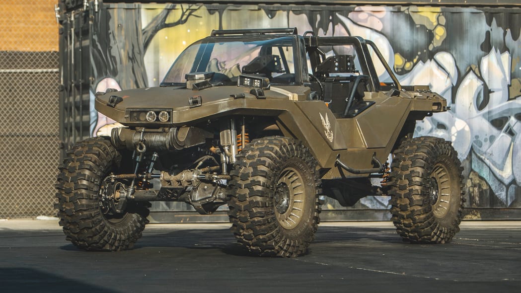 Ken Block Hoonigan Industries Halo Infinite Real-Life Warthog M12 assault vehicle