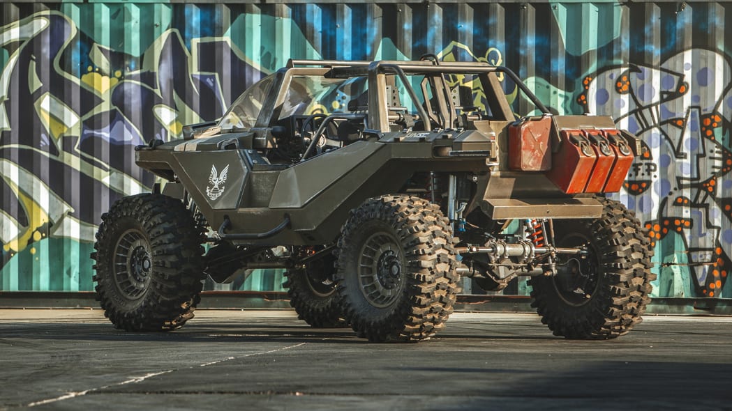 Ken Block Hoonigan Industries Halo Infinite Real-Life Warthog M12 assault vehicle