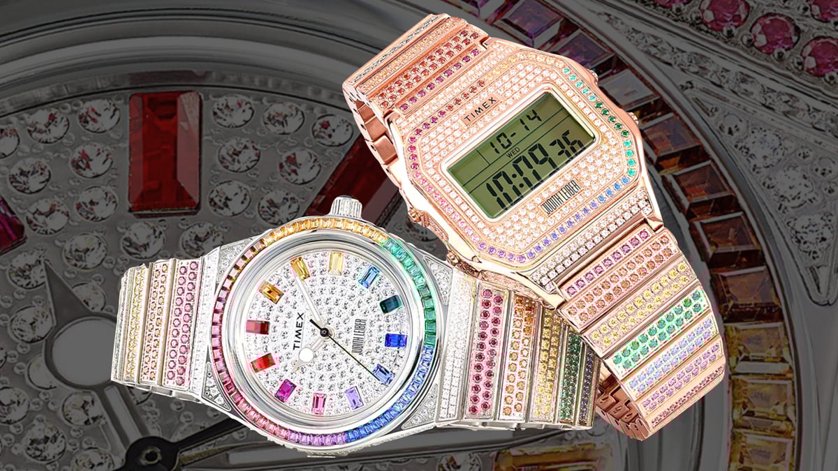 iced out timex judith