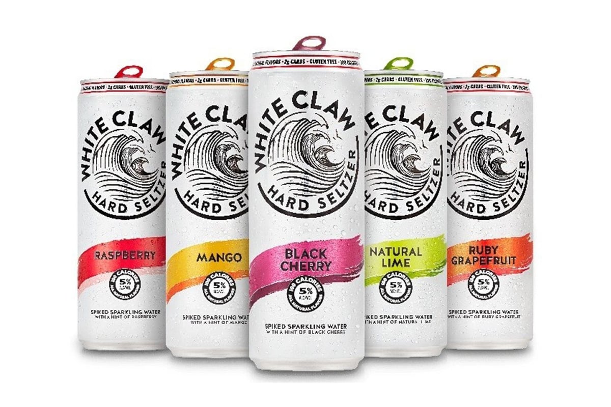 white claw hard seltzer