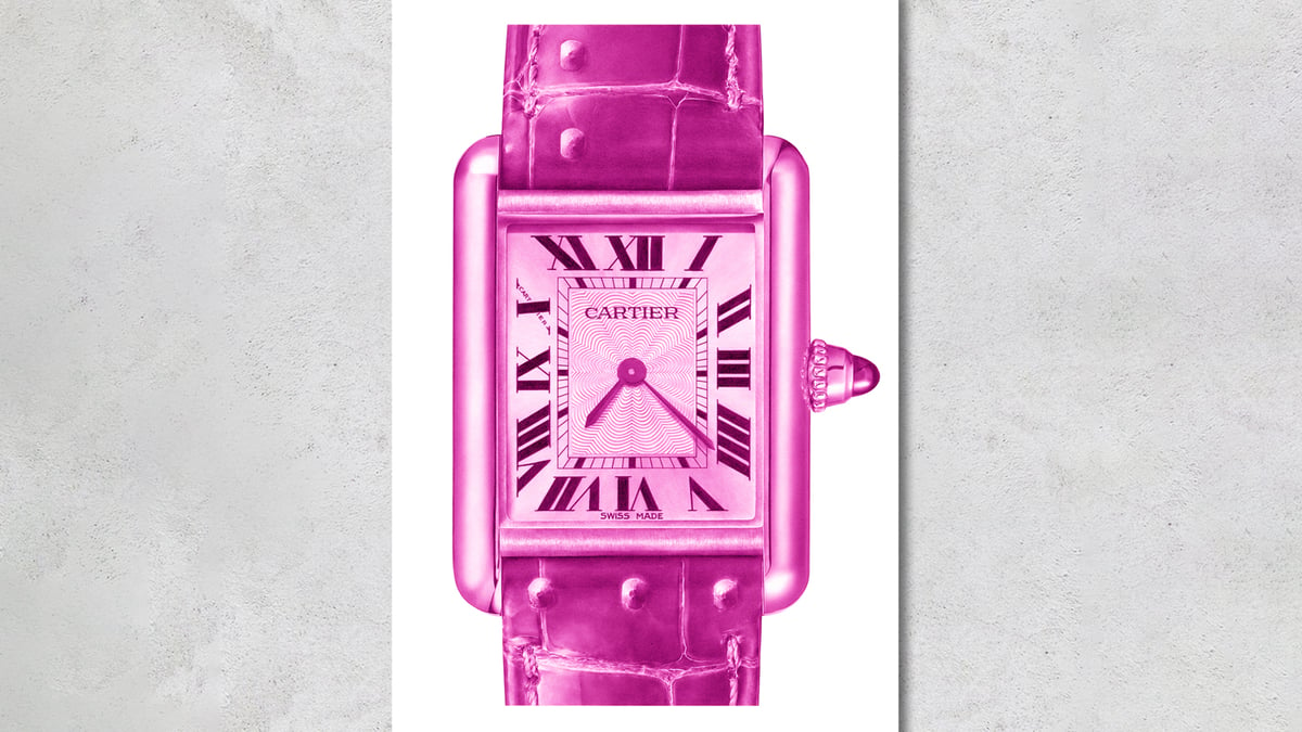 Cop One-Of-A-Kind Pink Dial Watches For Charity