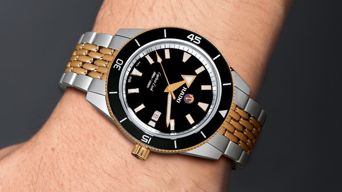 Rado Brings Two-Tone Back With The Captain Cook Bi-Colour Divers