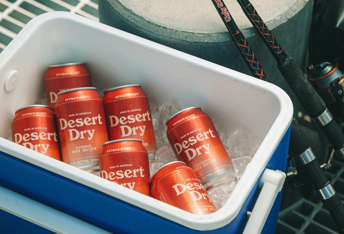 Dark Seltzer Brand ‘Desert Dry’ Arrives To Quench An Adventurous Summer Thirst