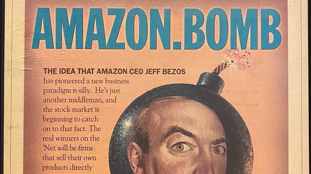 Jeff Bezos Shares Article Predicting Amazon’s Failure From 22 Years Ago